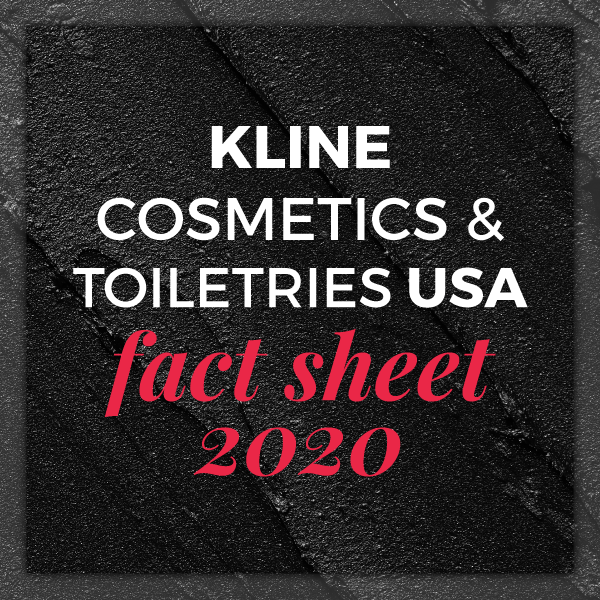Kline Cosmetics & Toiletries USA Fact Sheet 2020
